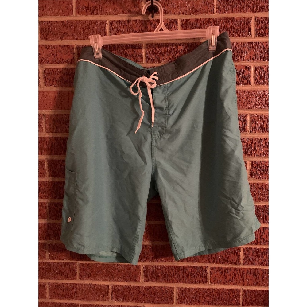 Old Navy Mens Boardshort Swim Trunks Green Endless Summer 38